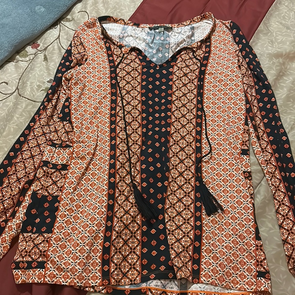 Rose & Olive blouse